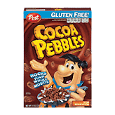 Post Cocoa Pebbles sweetened rice cereal 11 ounce