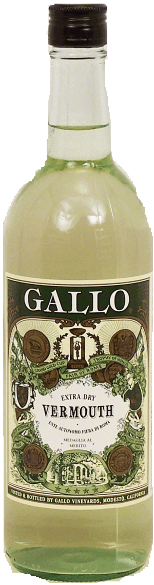 Gallo extra dry vermouth, 16% alc. by vol. 750 milliliter
