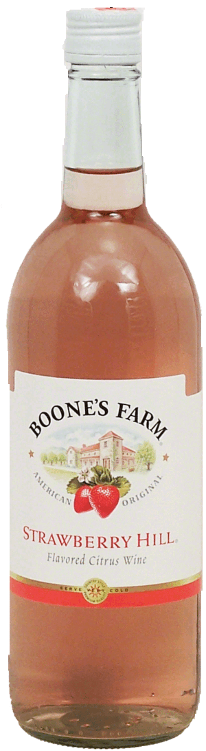 Boone's Farm Strawberry Hill flavored citrus wine, 7.5% alc. by vol. 750 milliliter
