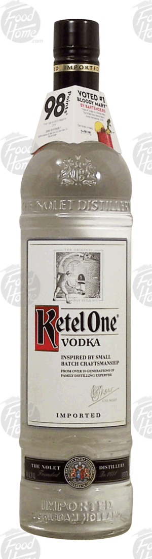 Ketel One vodka, imported, 40% alc. by vol. 750 milliliter