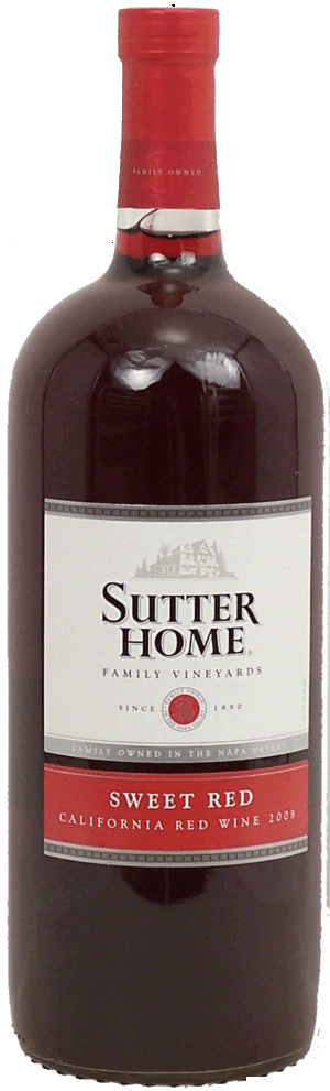 Sutter Home Family Vineyards sweet red wine of Napa Valley California, 12.5% alc. by vol. 1.5