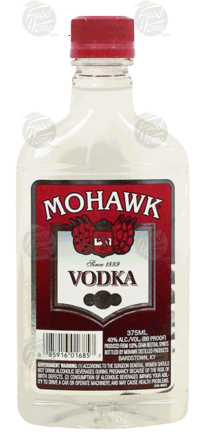 Mohawk vodka, 40% alc. by vol. 375 milliliter