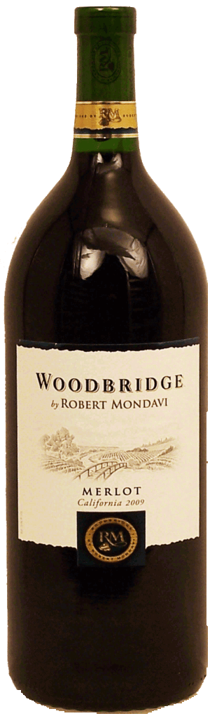 Woodbridge by Robert Mondavi merlot of California, 13.5% alc. by vol. 1.5