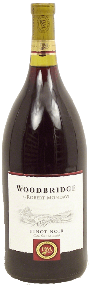 Woodbridge Robert Mondavi pinot noir wine of California, 13% alc. by vol. 1.5