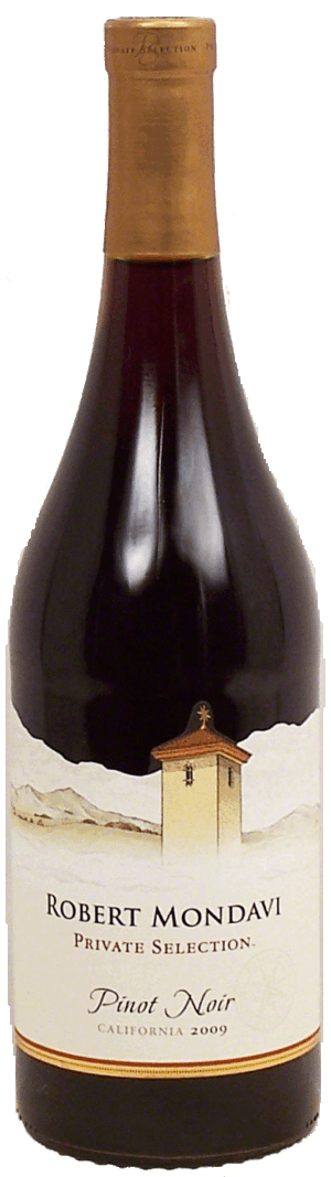 Robert Mondavi Private Selection pinot noir wine of California 750 milliliter