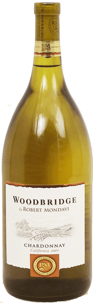 Woodbridge by Robert Mondavi chardonnay wine of California, 13.5% alc. by vol. 1.5