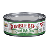Bumble Bee chunk light tuna in water 5 ounce