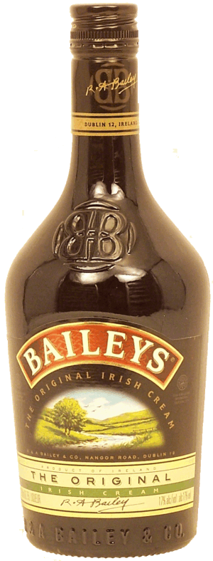 Baileys original irish cream, 17% alc. by vol. 750 milliliter
