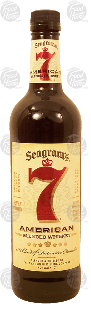Seagram's Seven Crown american whiskey, 40% alc. by vol. 750 milliliter