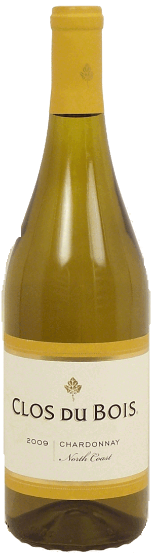 Clos Du Bois chardonnay wine of North Coast, 13.5% alc. by vol. 750 milliliter