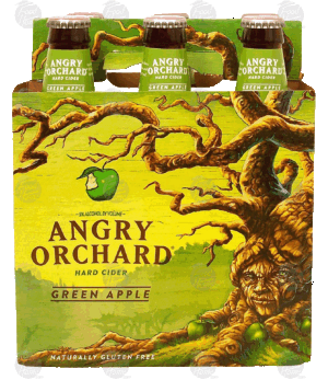 Angry Orchard green apple hard cider, 5% alc. by vol., 12-fl. oz. 6 pack