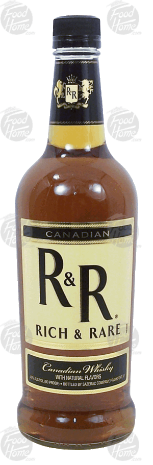 Rich & Rare canadian whisky, 40% alc. by vol. 750 milliliter