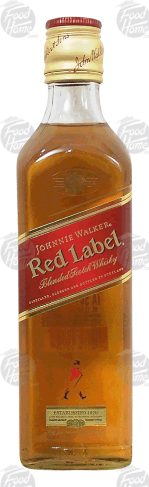 Johnnie Walker Red Label blended scotch whisky, 40% alc. by vol. 375 milliliter