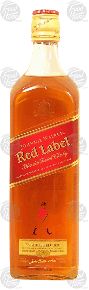 Johnnie Walker Red Label blended scotch whisky, 40% alc. by vol. 750 milliliter
