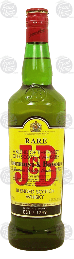 Justerini & Brooks J & B blended scotch whisky, 40% alc. by vol. 750 milliliter