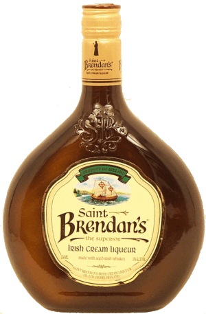 Saint Brendan's the superior irish cream liquor made with aged irish whiskey, 17% alc. by vol. 750 milliliter