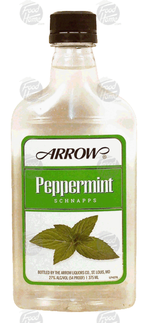 Arrow peppermint schnapps, 27% alc. by vol. 375 milliliter