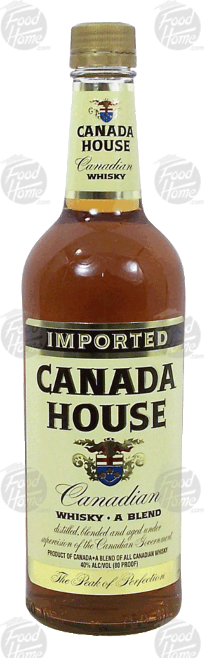 Canada House canadian whisky, a blend, 40% alc. by vol. 750 milliliter
