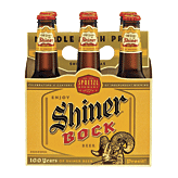 Shiner Bock Beer Longneck 12 Oz 6 pack