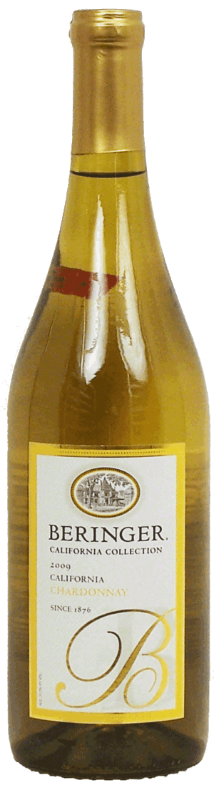 Beringer California Collection chardonnay wine, 13% alc. by vol. 750 milliliter