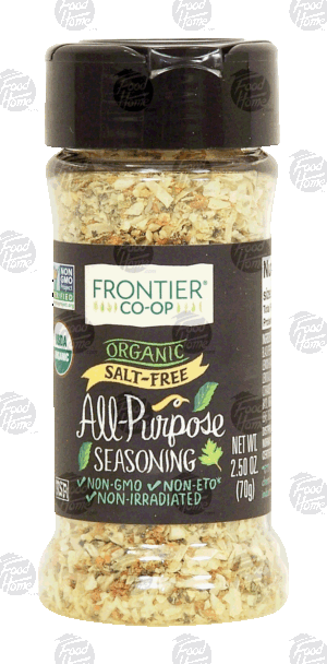 Frontier Co-op organic all-purpose seasoning, salt-free 2.5 ounce