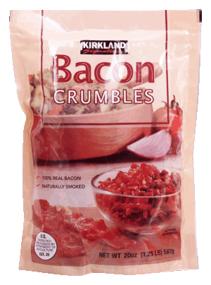 Kirkland Signature crumbled bacon 20 ounce