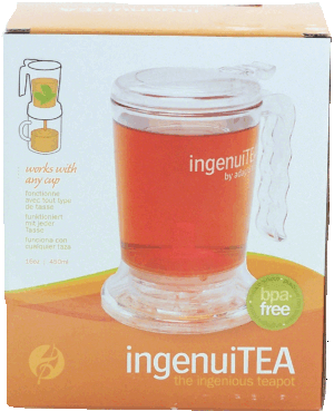 Adagio ingenuiTEA 16-oz. loose leaf tea pot 1 count